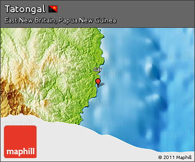 Physical 3D Map of Tatongal