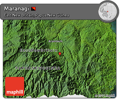 Satellite 3D Map of Maranagi