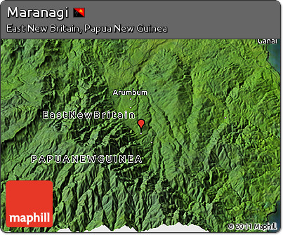 Satellite 3D Map of Maranagi
