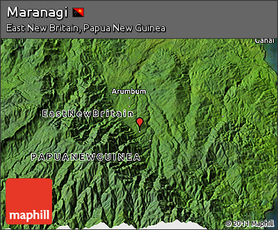 Satellite 3D Map of Maranagi