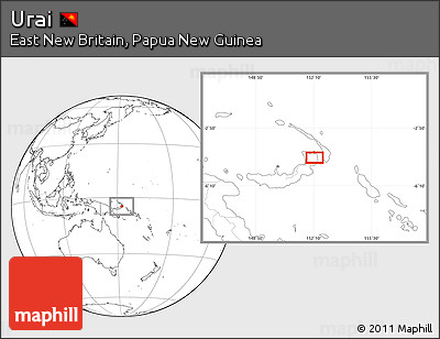 Blank Location Map of Urai
