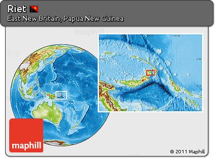 Physical Location Map of Riet