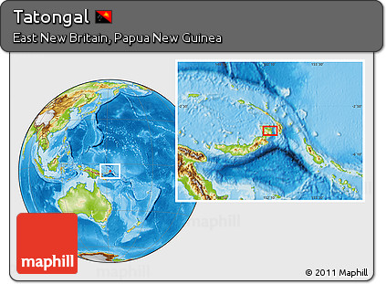 Physical Location Map of Tatongal
