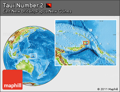 Physical Location Map of Taui Number 2