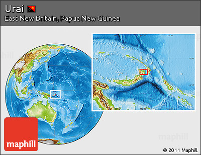 Physical Location Map of Urai