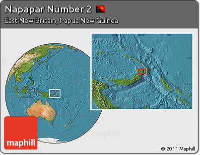 Satellite Location Map of Napapar Number 2