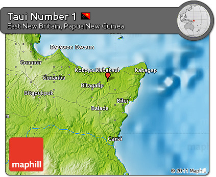 Physical Map of Taui Number 1
