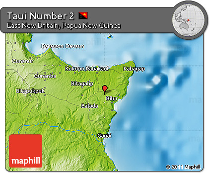 Physical Map of Taui Number 2