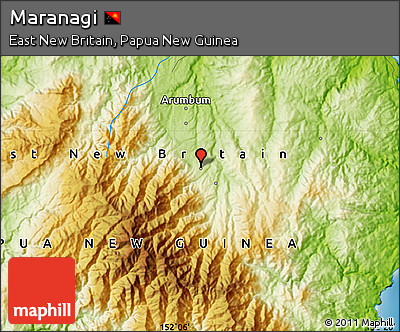 Physical Map of Maranagi