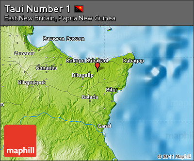 Physical Map of Taui Number 1