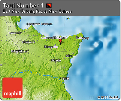 Physical Map of Taui Number 1