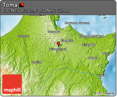 Physical Map of Toma
