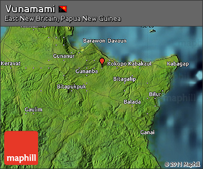 Satellite Map of Vunamami
