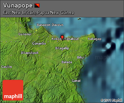 Satellite Map of Vunapope