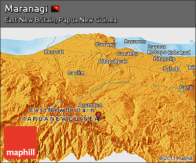 Political Panoramic Map of Maranagi