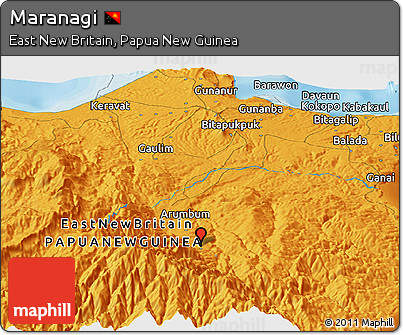 Political Panoramic Map of Maranagi