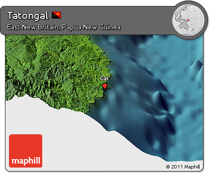Satellite Panoramic Map of Tatongal