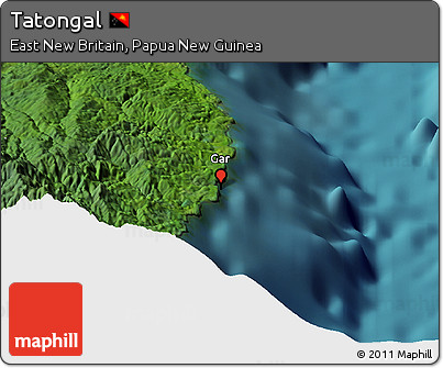 Satellite Panoramic Map of Tatongal