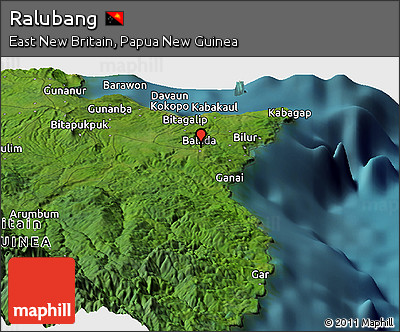 Satellite Panoramic Map of Ralubang
