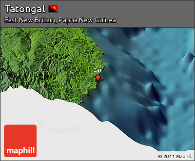 Satellite Panoramic Map of Tatongal