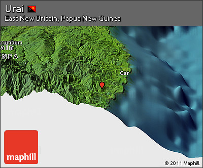 Satellite Panoramic Map of Urai