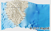 Shaded Relief 3D Map of Kabaman