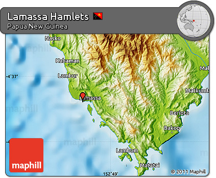 Physical Map of Lamassa Hamlets