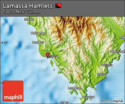Physical Map of Lamassa Hamlets