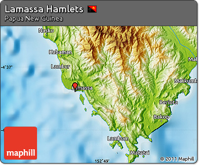 Physical Map of Lamassa Hamlets