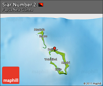 Physical 3D Map of Siar Number 2