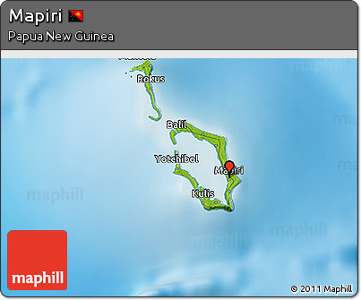 Physical 3D Map of Mapiri