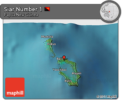Satellite 3D Map of Siar Number 1