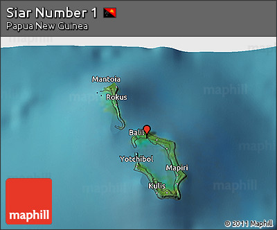 Satellite 3D Map of Siar Number 1