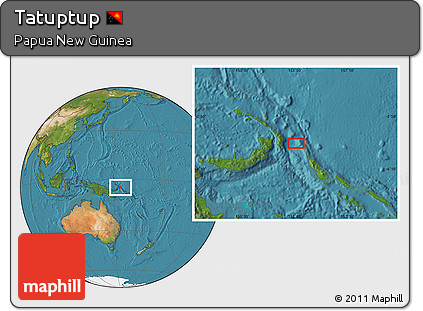 Satellite Location Map of Tatuptup
