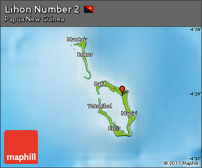 Physical Map of Lihon Number 2