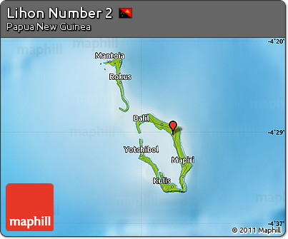 Physical Map of Lihon Number 2