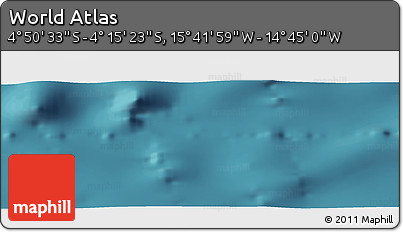 Satellite Panoramic Map of the Area around 4° 32' 58" S, 15° 13' 29" W