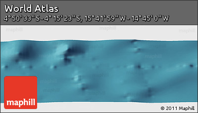 Satellite Panoramic Map of the Area around 4° 32' 58" S, 15° 13' 29" W