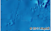 Shaded Relief Map of the area around 4° 32' 58" S, 167° 22' 30" W