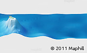 Physical Panoramic Map of the area around 4° 32' 58" S, 174° 10' 30" W