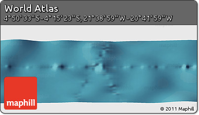 Satellite Panoramic Map of the Area around 4° 32' 58" S, 21° 10' 29" W