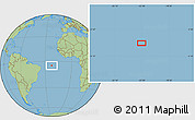 Savanna Style Location Map of the area around 4° 32' 58" S, 22° 52' 30" W