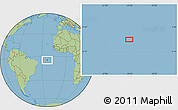 Savanna Style Location Map of the area around 4° 32' 58" S, 23° 43' 30" W