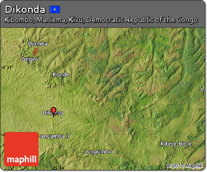 Satellite Map of Dikonda