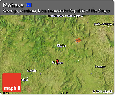 Satellite Map of Mohasa