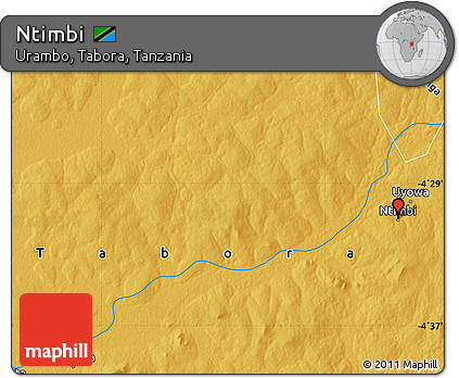 Physical Map of Ntimbi