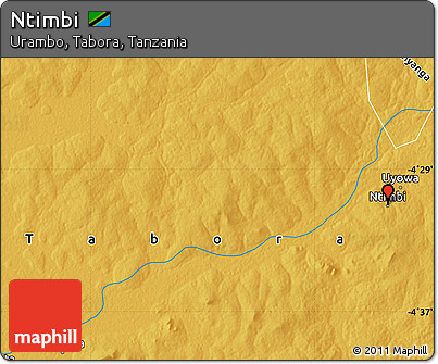 Physical Map of Ntimbi