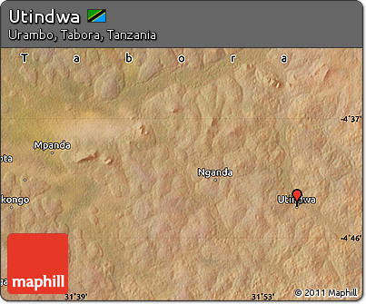 Satellite Map of Utindwa