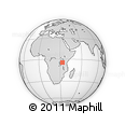 Outline Map of the Area around 4° 32' 58" S, 33° 13' 30" E, rectangular outline