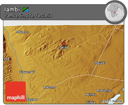 Physical 3D Map of Iambi